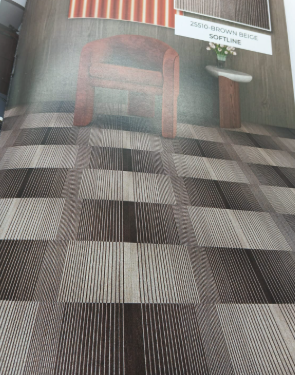 brown beige carpet tiles
