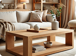 scandinavian coffee table