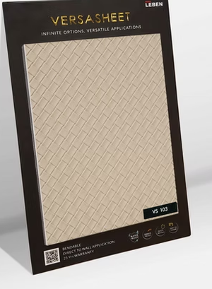 faux leather wall covering